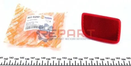 Световозвращатель бампера (заднего) Renault Master III/Opel Movano B 2.3CDTI 10- (L) AUTOTECHTEILE 503 0250 Купить в Украине