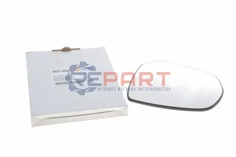 Скло дзеркала (з підігрівом) Citroen C3/C4 Picasso/Peugeot 3008/5008 06- (L) AUTOTECHTEILE 503 0620 Купити в Україні