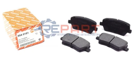 Колодки гальмівні AUTOTECHTEILE 5040151 Купити в Україні
