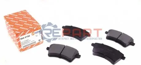 Колодки гальмівні (передні) Renault Kangoo 08 AUTOTECHTEILE 5040152 Купити в Україні