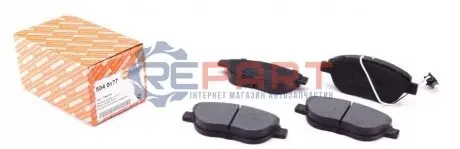 Колодки тормозные, передние AUTOTECHTEILE 5040177 Купить в Украине