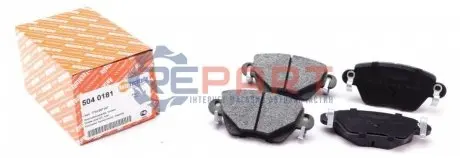 Гальмівні колодки AUTOTECHTEILE 5040181 Купити в Україні