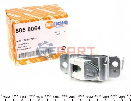 Замок дверей (бічних/зверху) Fiat Ducato/Peugeot Boxer 06 AUTOTECHTEILE 5050064