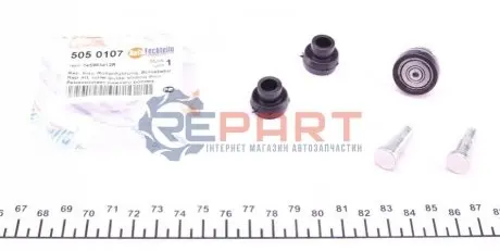 Ролик дверей (бічних/нижній) (R) Renault Master/Opel Movano 10 AUTOTECHTEILE 5050107 Купити в Україні