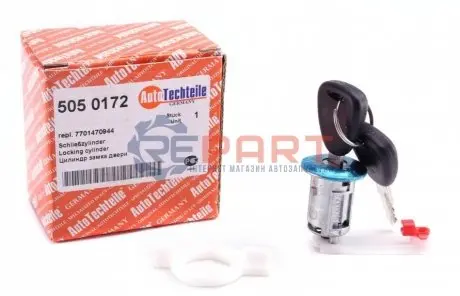 Сердцевина замка двери Renault Master 03-09 (заднего) AUTOTECHTEILE 5050172 Купити в Україні