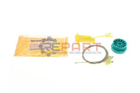 Ремкомплект стеклоподъемника, правый AUTOTECHTEILE 505 0335 Купити в Україні