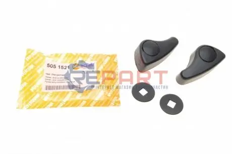 Ручка регулювання сидіння Opel Vivaro/Renault Trafic 01-14 (к-кт) AUTOTECHTEILE 5051521 Купити в Україні