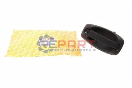 Ручка двери (задней/снаружи) Fiat Fiorino 07- (черная) AUTOTECHTEILE 5051560 Купити в Україні