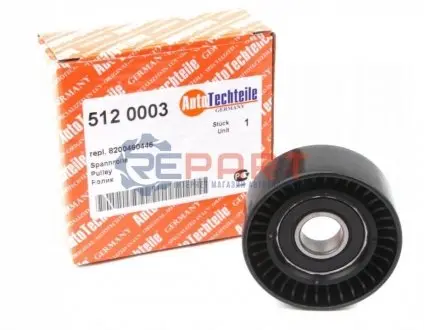 Натяжник ременя генератора Renault Kangoo 1.5dCi 05- (+AC) AUTOTECHTEILE 5120003 Купити в Україні