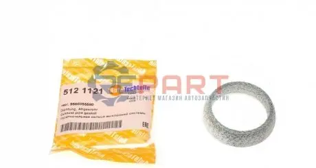 Прокладка труби вихлопної Citroen Berlingo 1.1 96-08 (46x60x13.5) (кільце) AUTOTECHTEILE 512 1121 Купити в Україні
