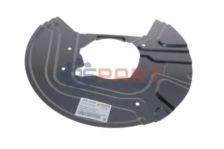 Защита тормозного диска (переднего) (R) BMW X3 (E83) 04-11 AUTOTECHTEILE 700 3406 Купить в Украине