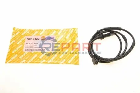 Датчик зношування гальмівних колодок (задніх) BMW 1 (F20/F21)/ 3 (F30) 12- (L=1045mm) AUTOTECHTEILE 700 3422 Купити в Україні