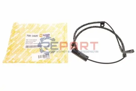 Датчик зносу гальмівних колодок (передніх) BMW 5 (E39) 95-04 AUTOTECHTEILE 700 3425 Купити в Україні