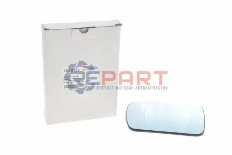 Скло дзеркала (з підігрівом) BMW X5 (E53) 00-06 (R) (блакитне) AUTOTECHTEILE 700 5122 Купити в Україні