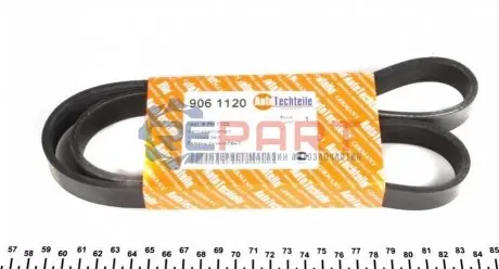 Ремінь генератора Skoda Octavia/VW Golf 1.6-2.0/1.9TDI 97-13/Passat B6/B7 1.8-2.0TSI/T5 1.9TDI 03-15 AUTOTECHTEILE 9061120 Купити в Україні