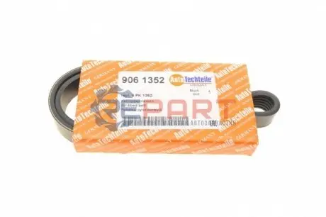 Ремінь генератора Peugeot Bipper 1.4HDI AUTOTECHTEILE 906 1352 Купити в Україні