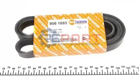Ремінь генератора VW T4 2.5TDI AUTOTECHTEILE 9061693 Купити в Україні