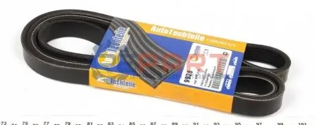 Ремінь генератора VW LT 2.8TDI 116KW (+AC) AUTOTECHTEILE 9062155 Купити в Україні