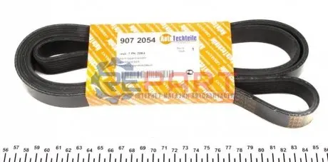 Ремінь генератора Renault Master 2.3dci 10- (+AC) AUTOTECHTEILE 9072054 Купити в Україні