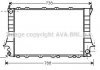 Радіатор охолодження двигуна AI 100/A6 2.6/28 MT 92-97 (Ava) AVA COOLING AIA2083 (фото 1)