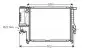 Радіатор, система охолодження двигуна BW2140
