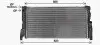 Радіатор, система охолодження двигуна AVA COOLING (BW2585) зображення 1