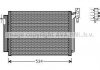 AVA BMW Радіатор кондиціонера X5 E53 00- AVA COOLING BW5281D (фото 1)