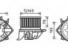 AVA Вентилятор салона MINI MINI CLUBMAN (2008) 1.6 COOPER S AVA COOLING BW8458 (фото 1)