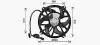 Фото Вентилятор, система охолодження двигуна AVA COOLING (CN7556) изображение 1