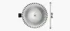 Фото Вентилятор салону NISSAN NV200, NV200 / EVALIA, TIIDA 1.5-1.8 05.04 AVA COOLING (DN8474) изображение 2