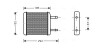 Радиатор DAEW MATIZ 0.8 MT/AT 98-(AVA) AVA COOLING DWA6024 (фото 1)