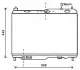 Радіатор, система охолодження двигуна FD2442