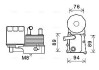 AVA FORD масляний радіатор (з корпусом) Transit Connect 1.8TDCi 02- AVA COOLING FD3598H (фото 1)