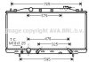 Радиатор, Система охлаждения двигателя AVA COOLING HD2224 (фото 1)