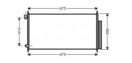 Фото Конденсатор, система кондиціонування повітря AVA COOLING (HD5185D) зображення 1