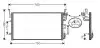 Фото Конденсатор кондиціонера HYUNDAI SONATA IV, XG KIA MAGENTIS I 2.0-3.5 03.98-12.05 AVA COOLING (HY5083) зображення 1