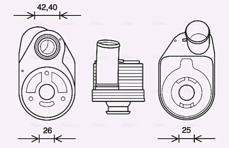 Автозапчастина AVA COOLING IV3136