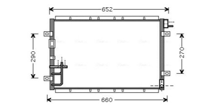 Радиатор кодиционера AVA COOLING KA5030 (фото 1)