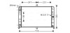 Радіатори вод. охолодж. ВАЗ 2108/9 MT 87- (Ava) LA2008