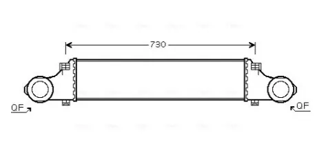 Інтеркулер AVA COOLING MSA4354 Купити в Україні