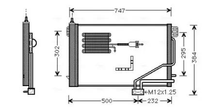 Радиатор кодиционера AVA COOLING MSA5298D Купить в Украине