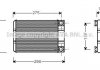 Радиатор обогревателя MERCEDES C-CLASS W 203 (00-) (выр-во AVA) MSA6312