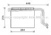 Испаритель кондиционера AVA COOLING MSV563 (фото 1)