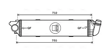 Інтеркулер AVA COOLING RT4622 Купити в Україні