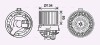 AVA RENAULT Вентилятор салону Clio IV, Sandero II RT8635