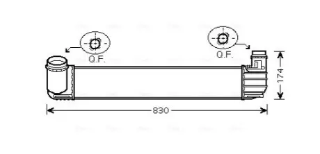 Фото Інтеркулер AVA COOLING (RTA4411) зображення 1