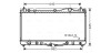 Радиатор охлаждения TOYOTA CAMRY (01-) 3.0i AT (выр-во AVA) AVA COOLING TO2303 (фото 1)