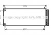 AVA TOYOTA Радіатор кондиціонера Auris, Corolla 06- AVA COOLING TO5406D (фото 1)