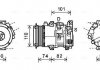 Компрессор кондиционера TOYOTA CAMRY (2006-) (AVA) AVA COOLING TOAK628 (фото 1)