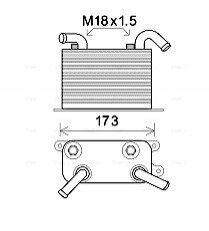 Автозапчасть AVA COOLING VN3310